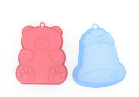 玩具熊 铃铛立体冰块 冰激凌 蛋糕硅胶烘